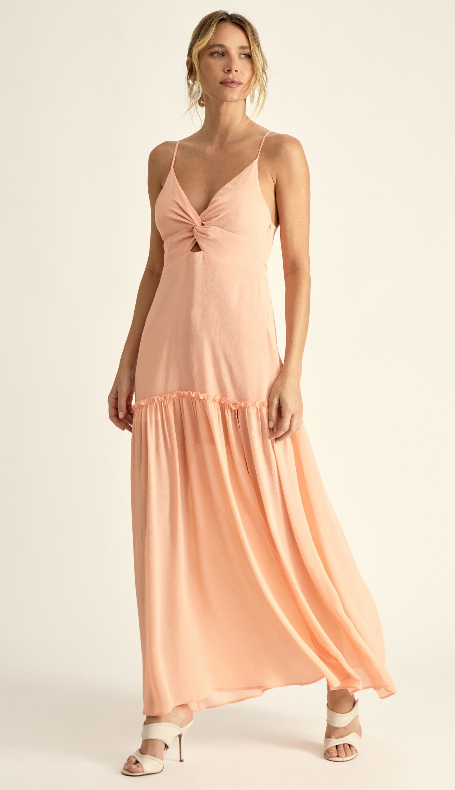 Vestido Maísa Pêssego