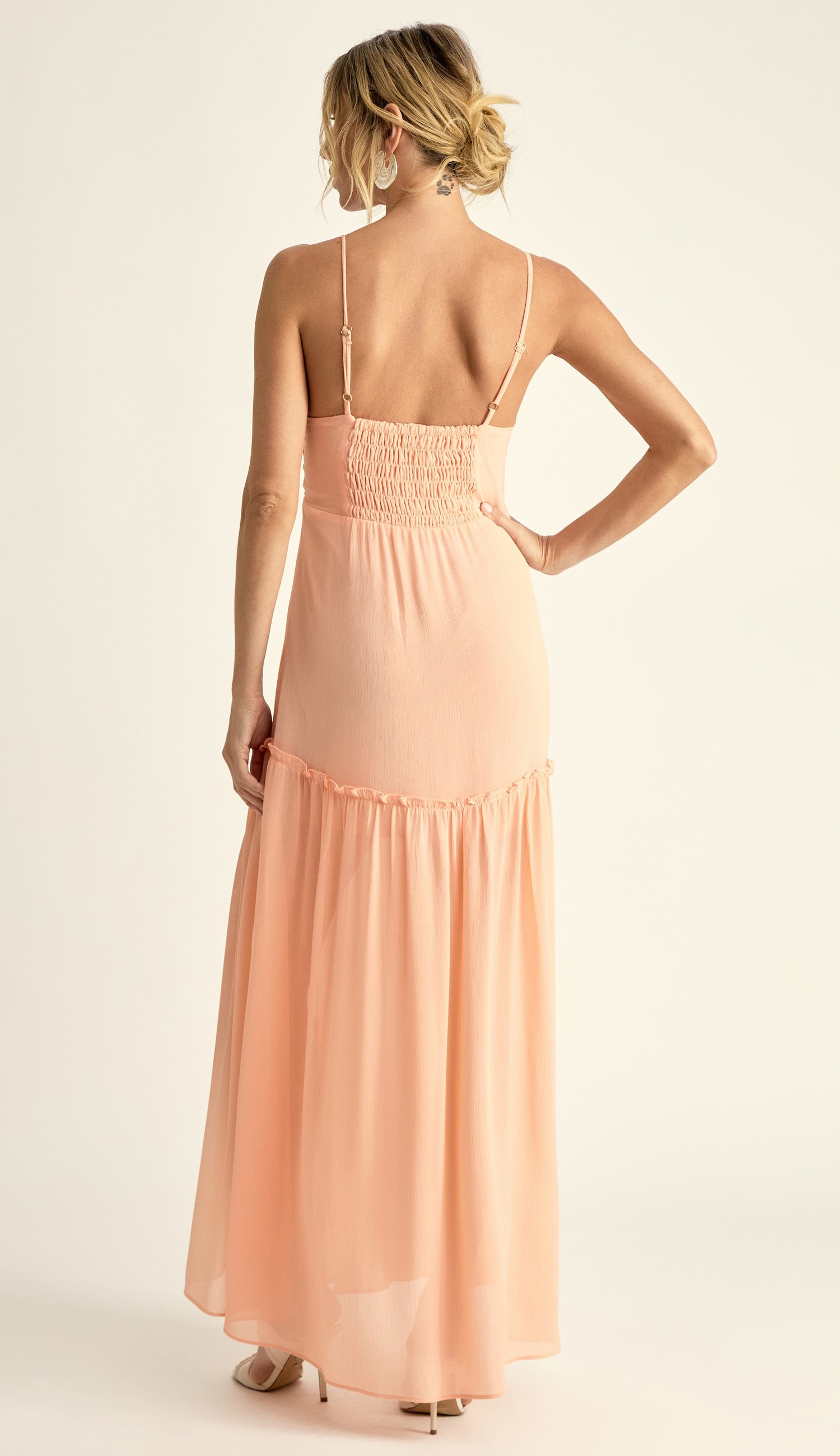 Vestido Maísa Pêssego