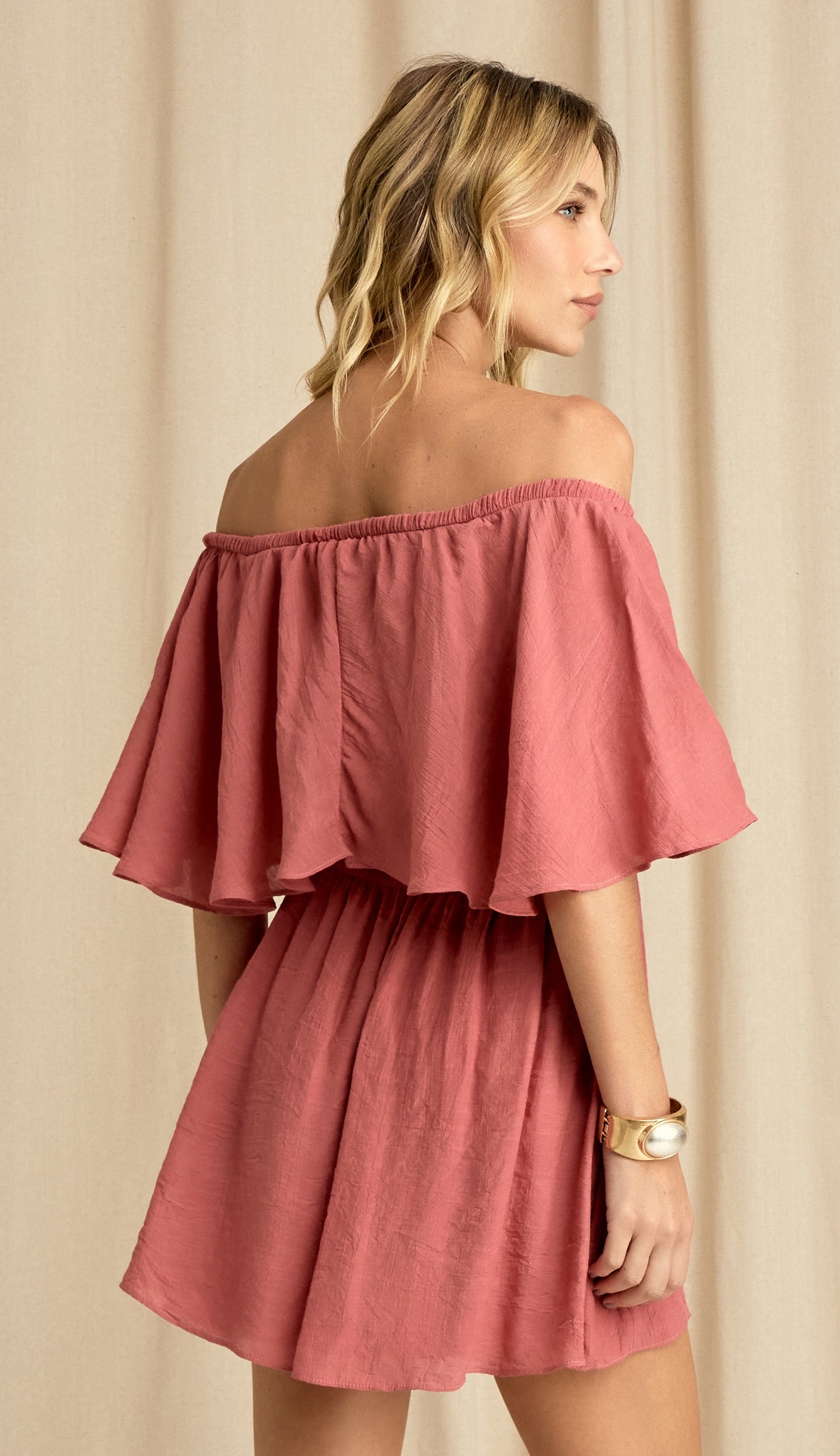 Vestido Faustina Rosê