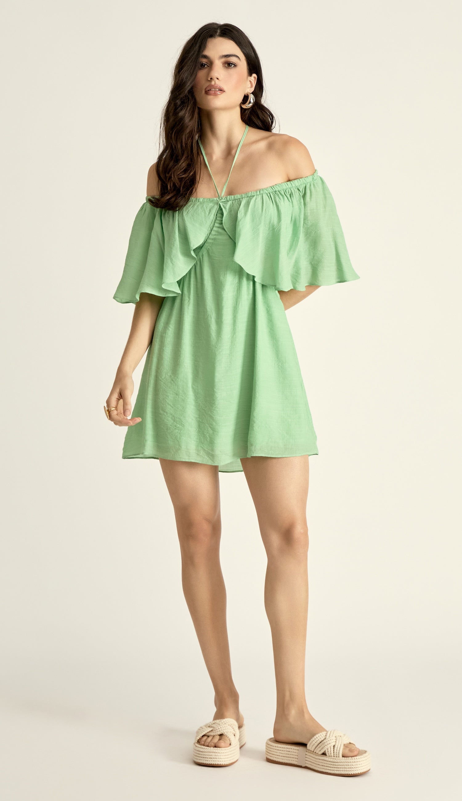 Vestido Faustina Verde