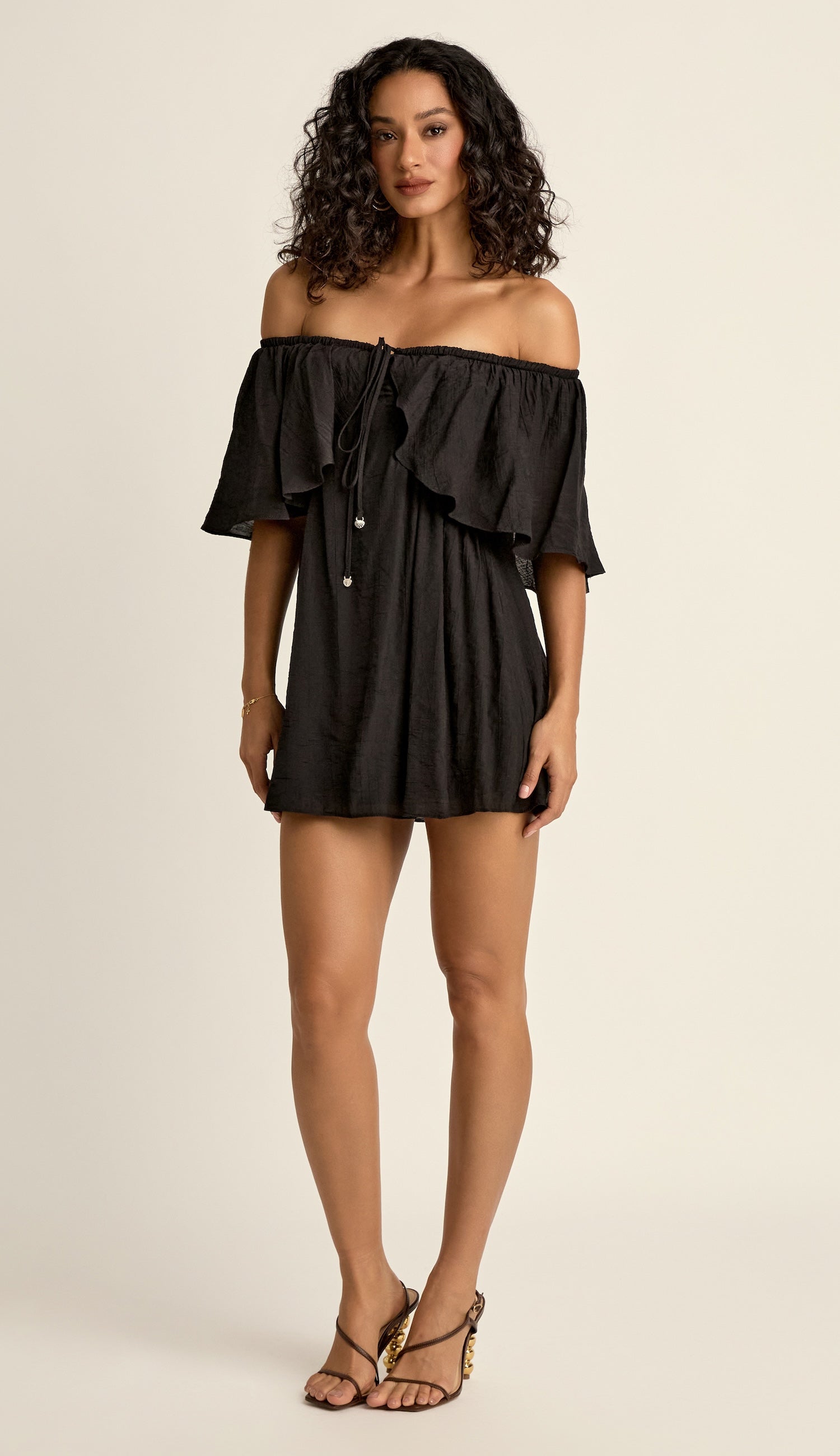 Vestido Faustina Preto