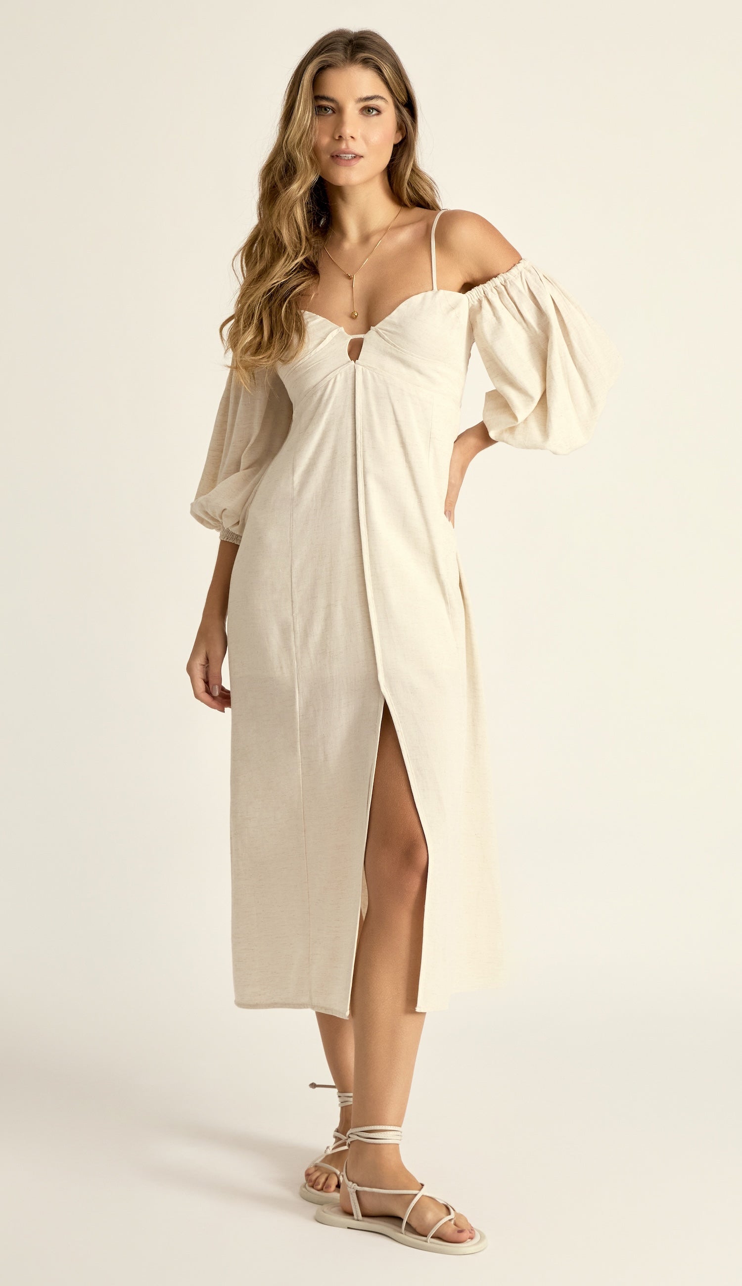 Vestido Amanda Natural