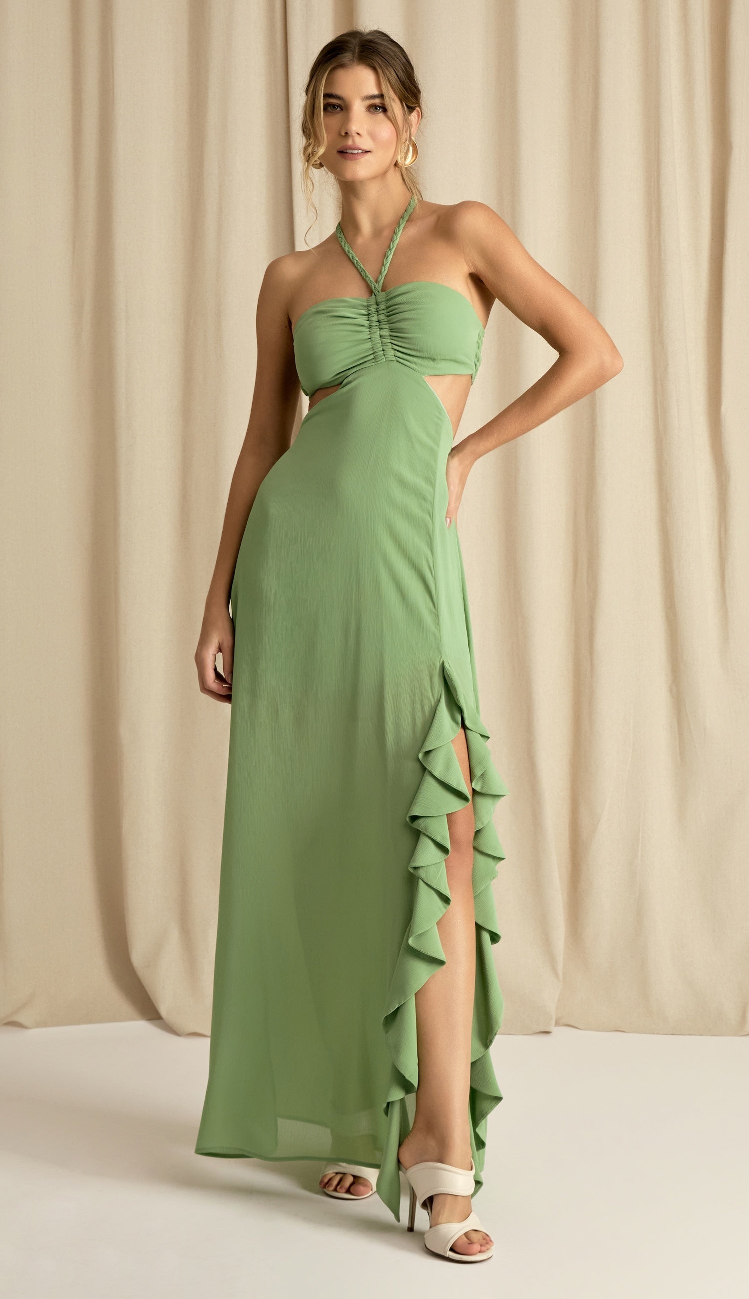 Vestido Nuria Verde