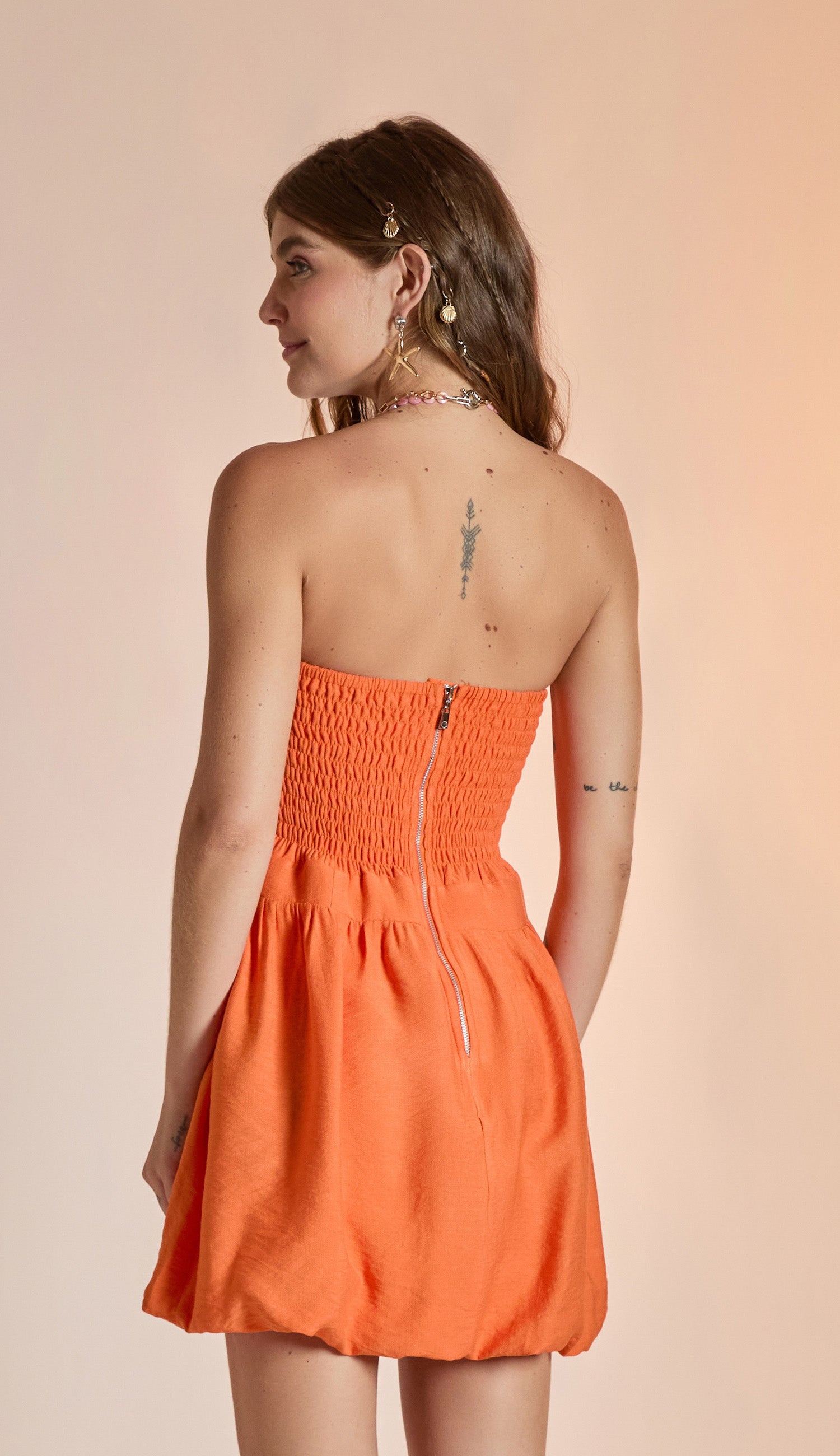 Vestido Bess Laranja