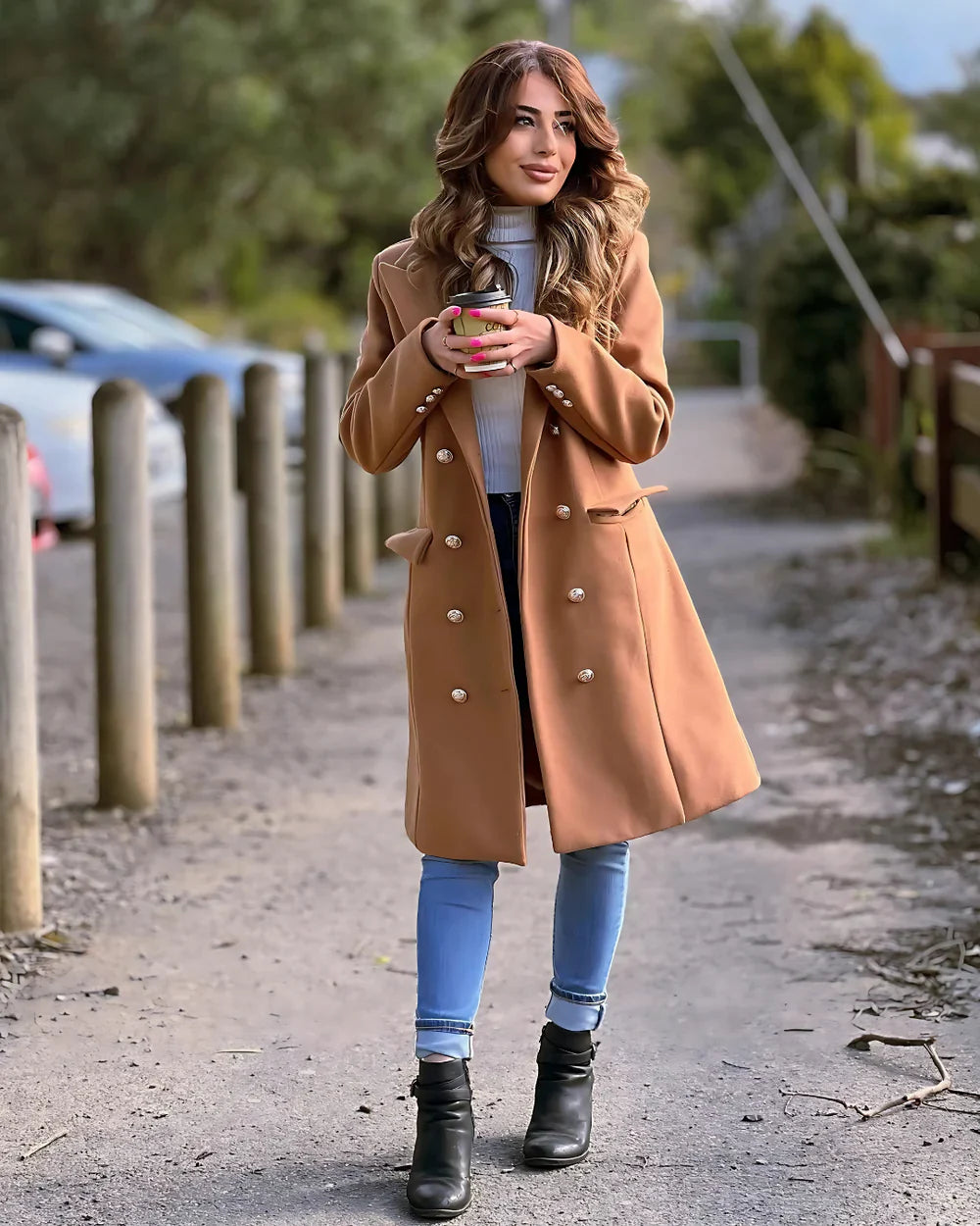 Sobretudo Feminino Longo Verona