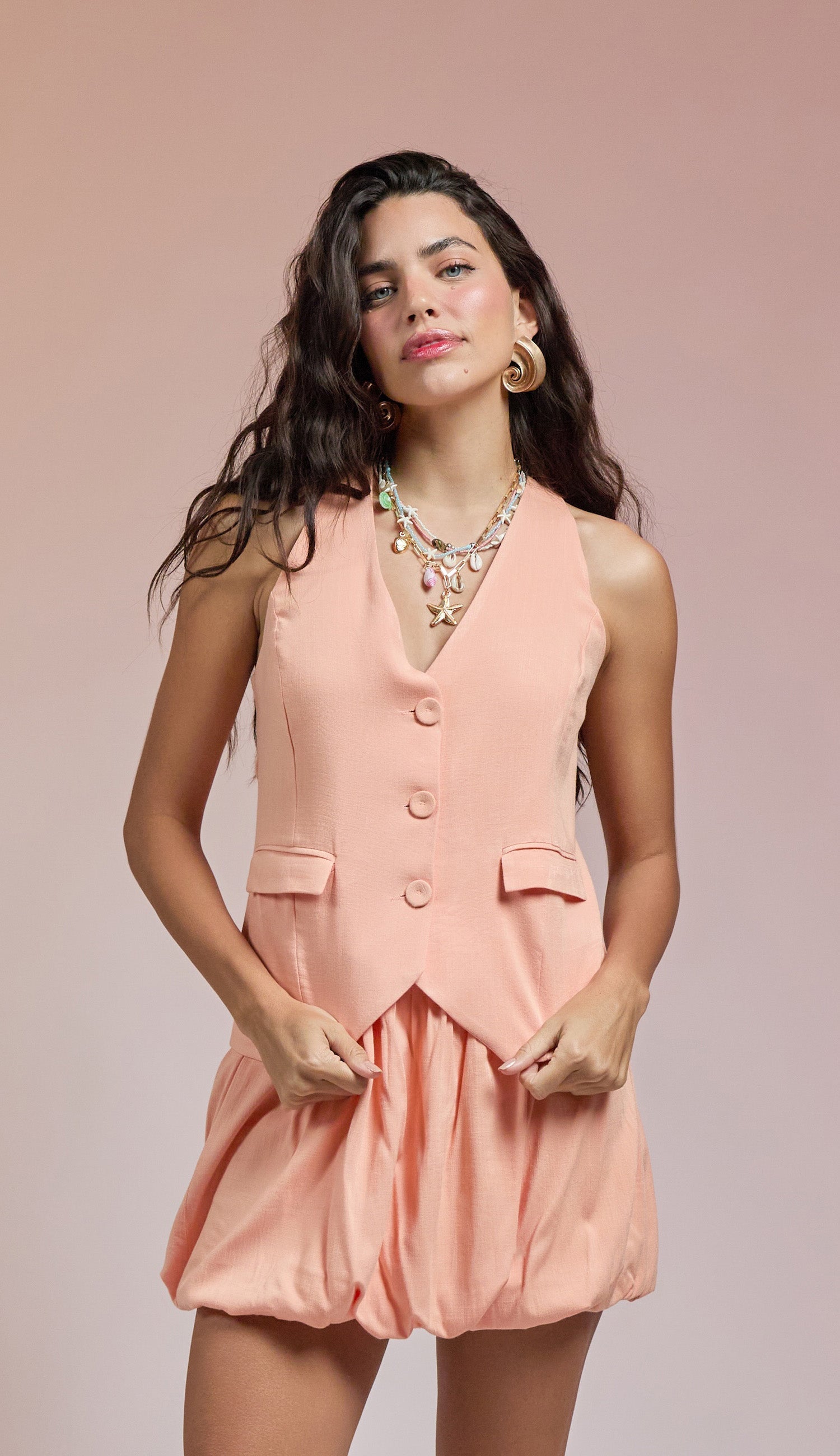 Conjunto Bonny Pêssego