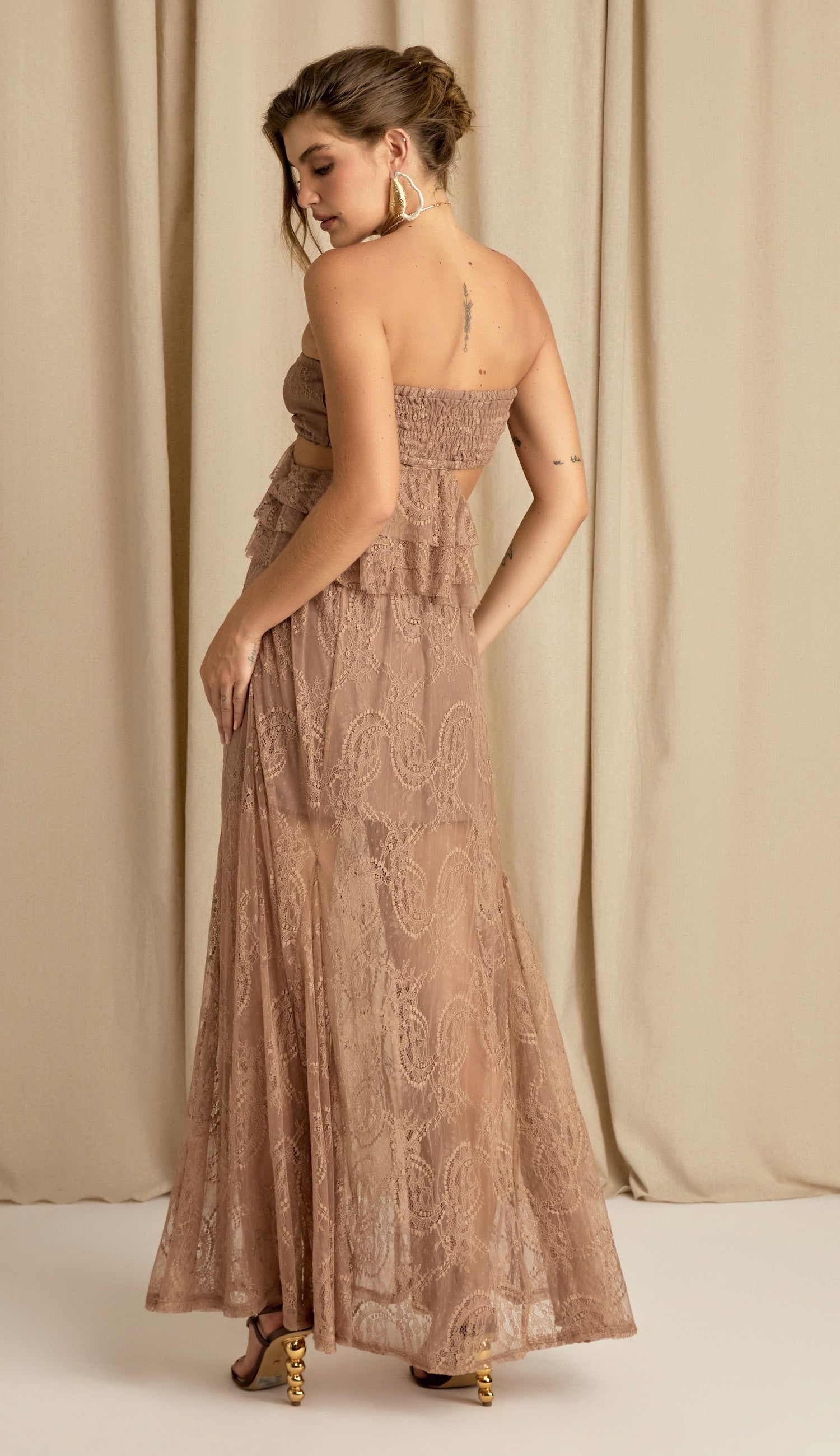 Conjunto Courtney Mocha