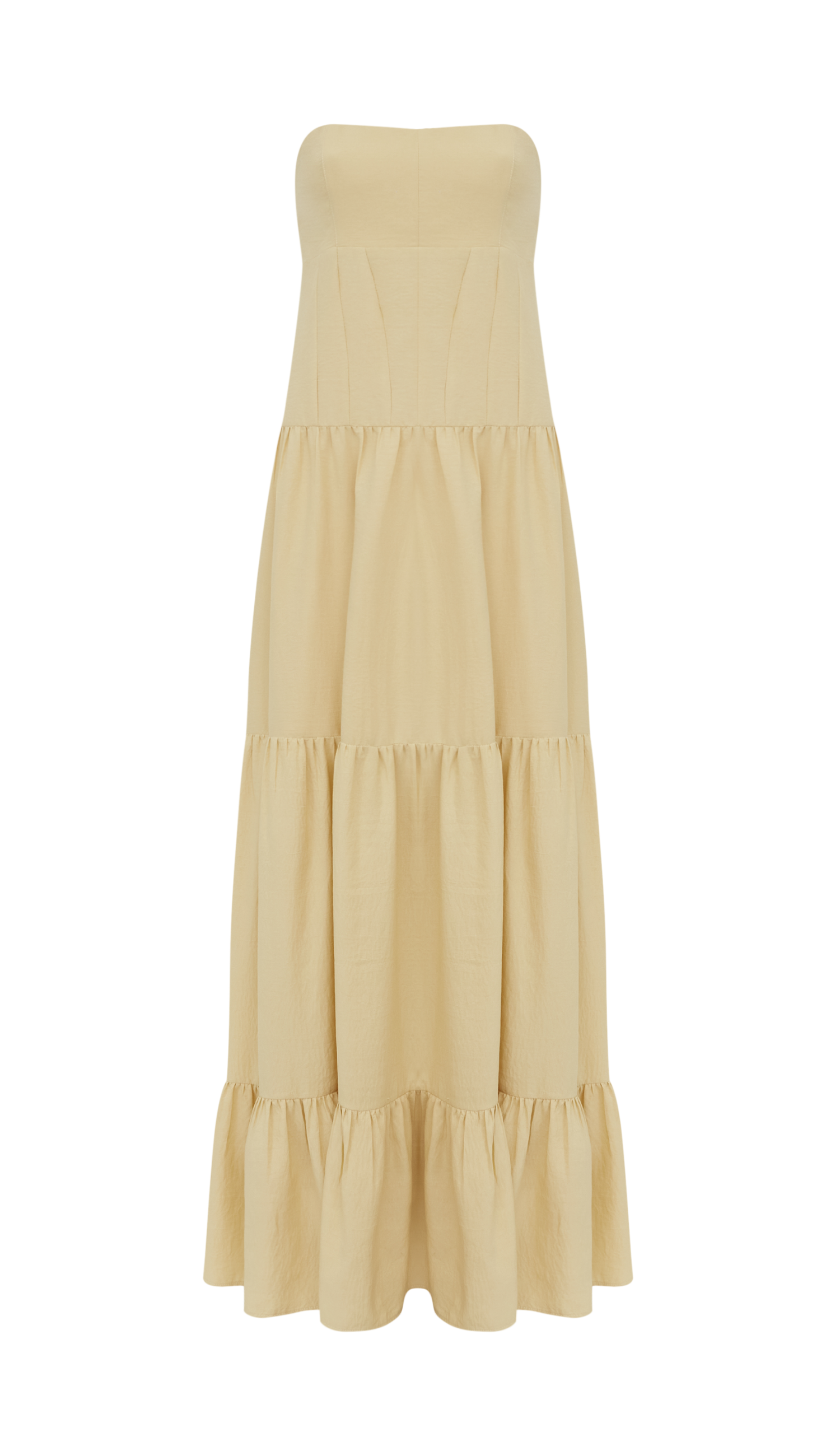 Vestido Daiane Manteiga