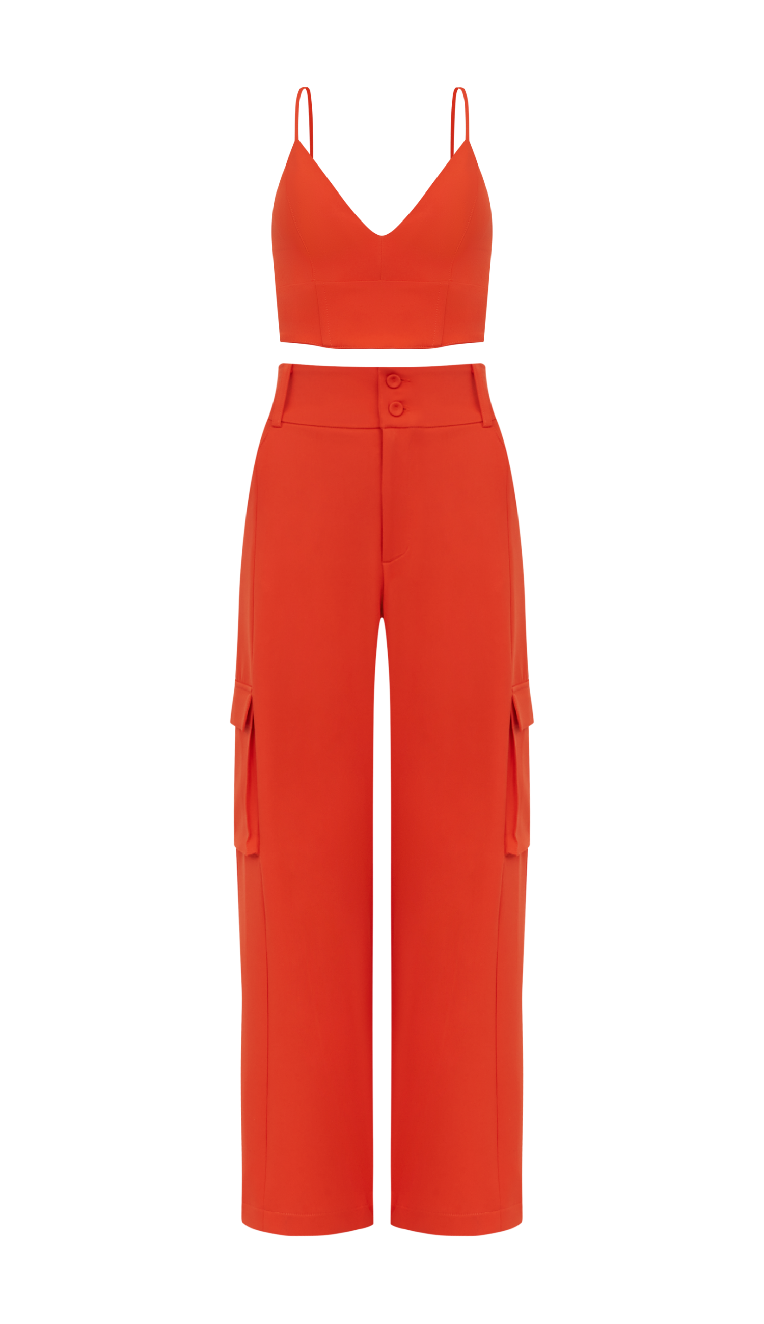 Conjunto Poly Laranja