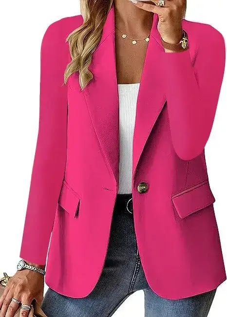 blazer feminino alfaiataria Elegance - Oferta Única