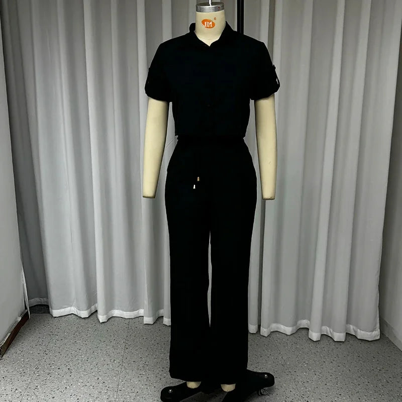 Conjunto Feminino Duas Peças Manga Curta