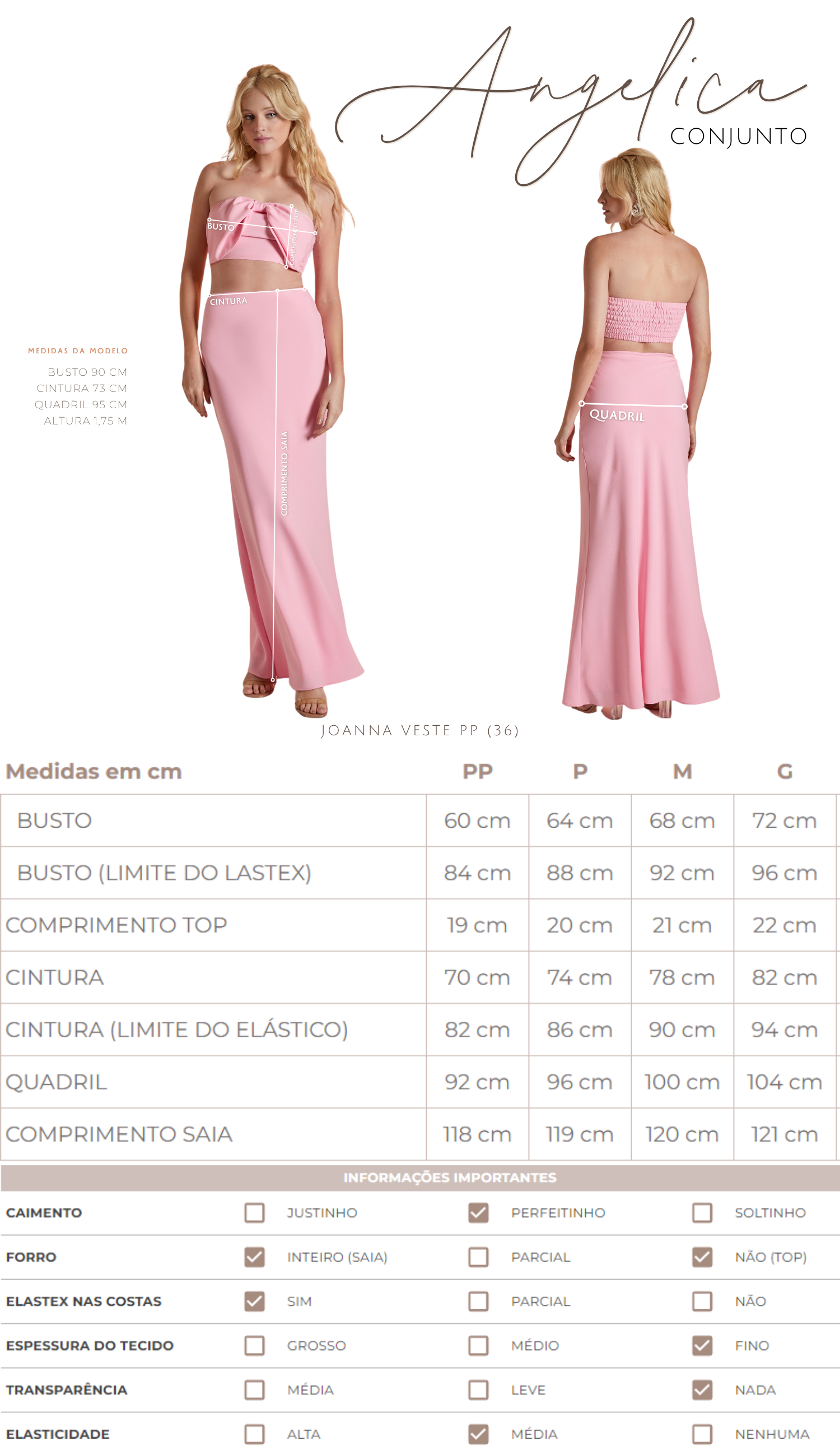 Conjunto Angélica Preto