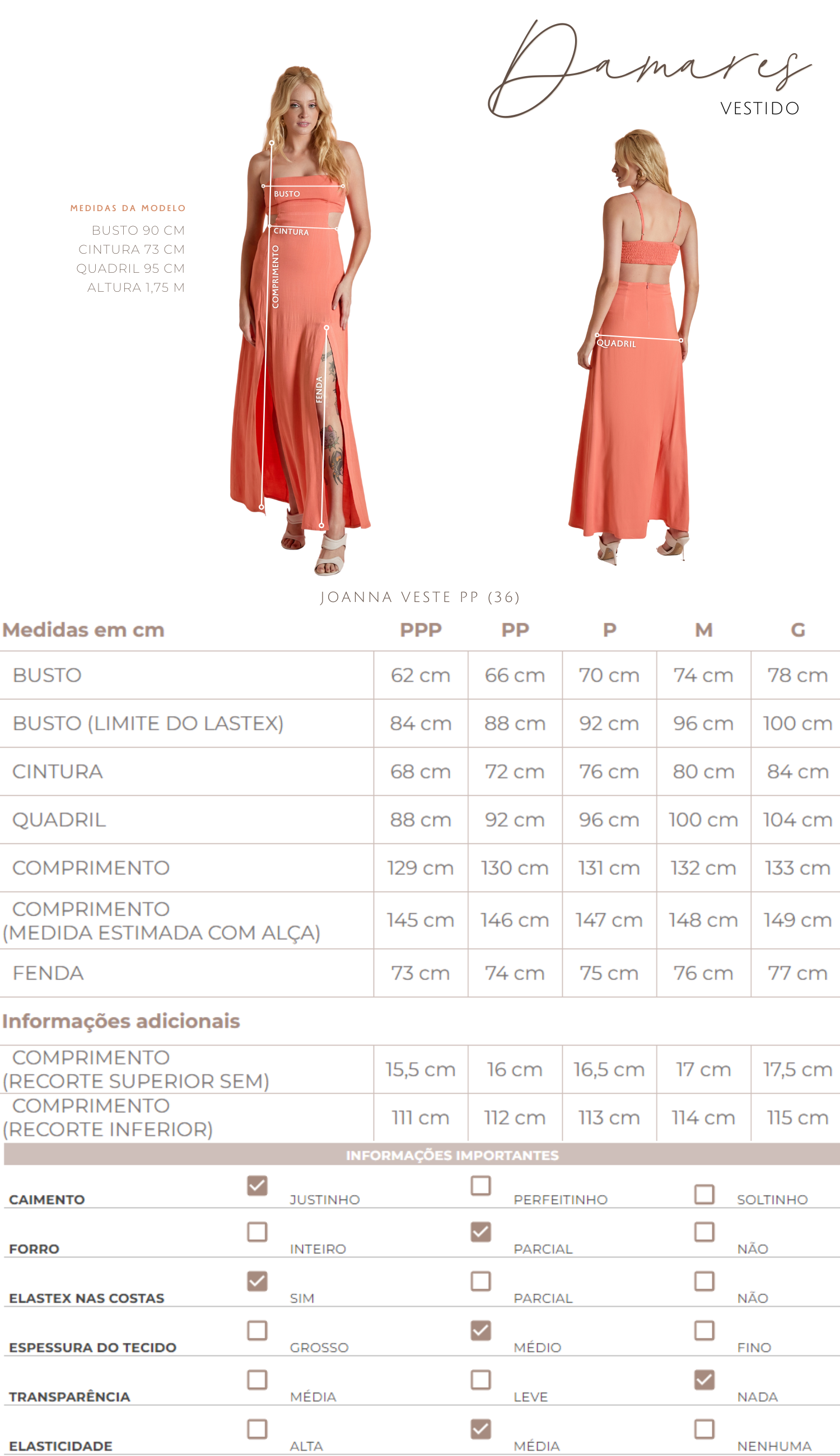 Vestido Damares Caramelo