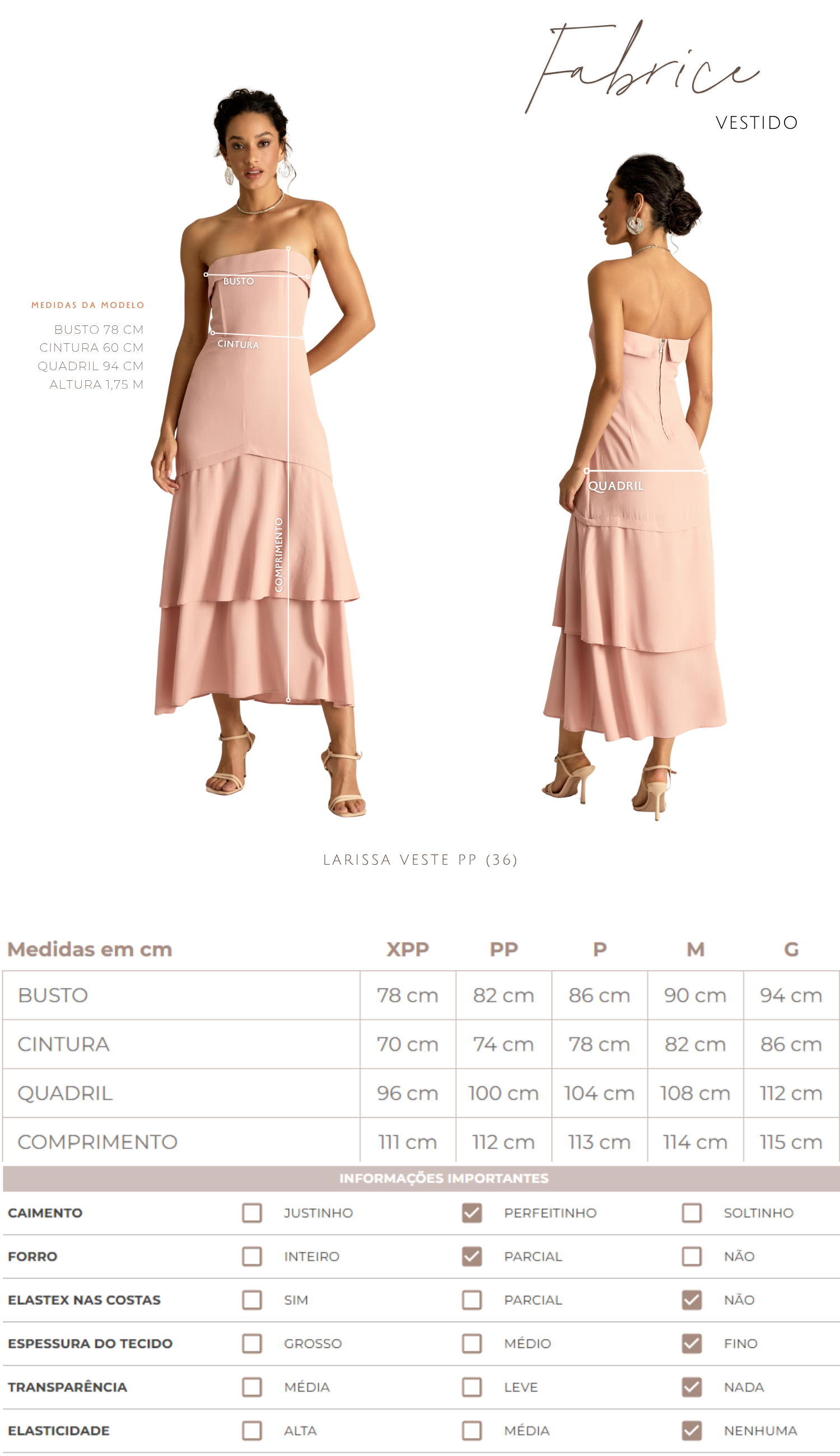 Vestido Fabrice Rosê