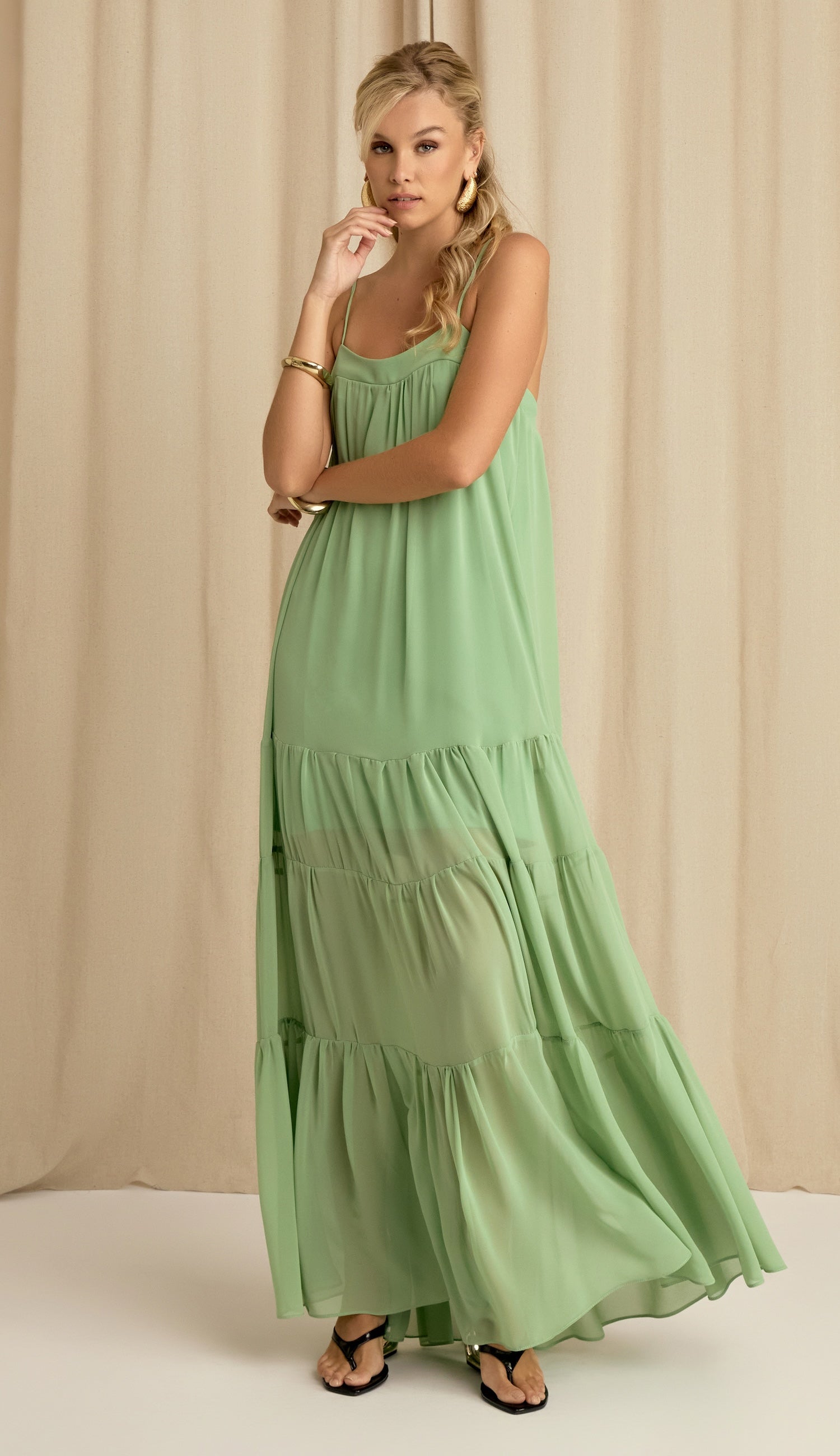 Vestido Carola Verde