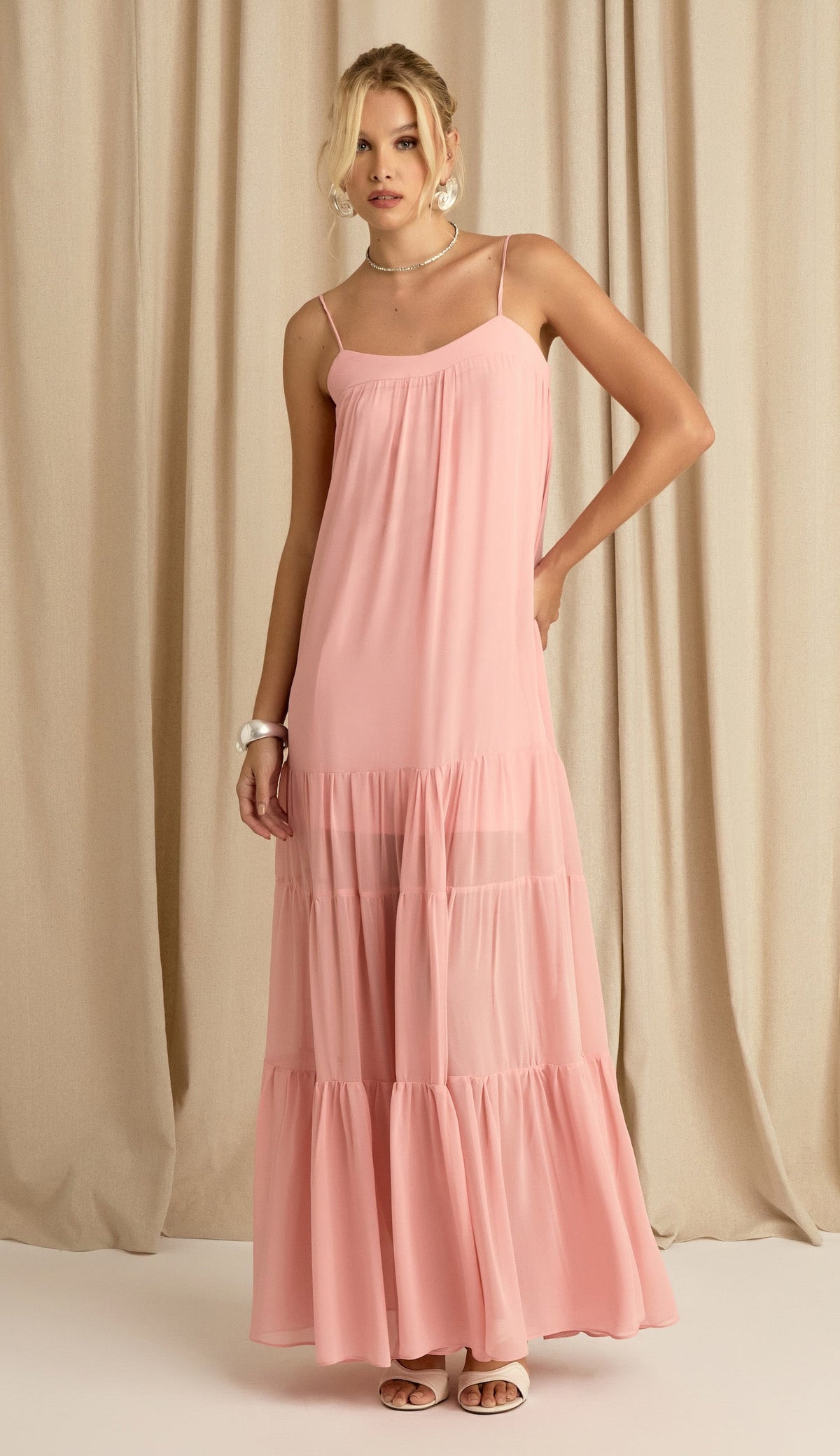 Vestido Carola Rosê