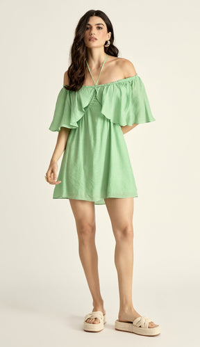 Vestido Faustina Verde