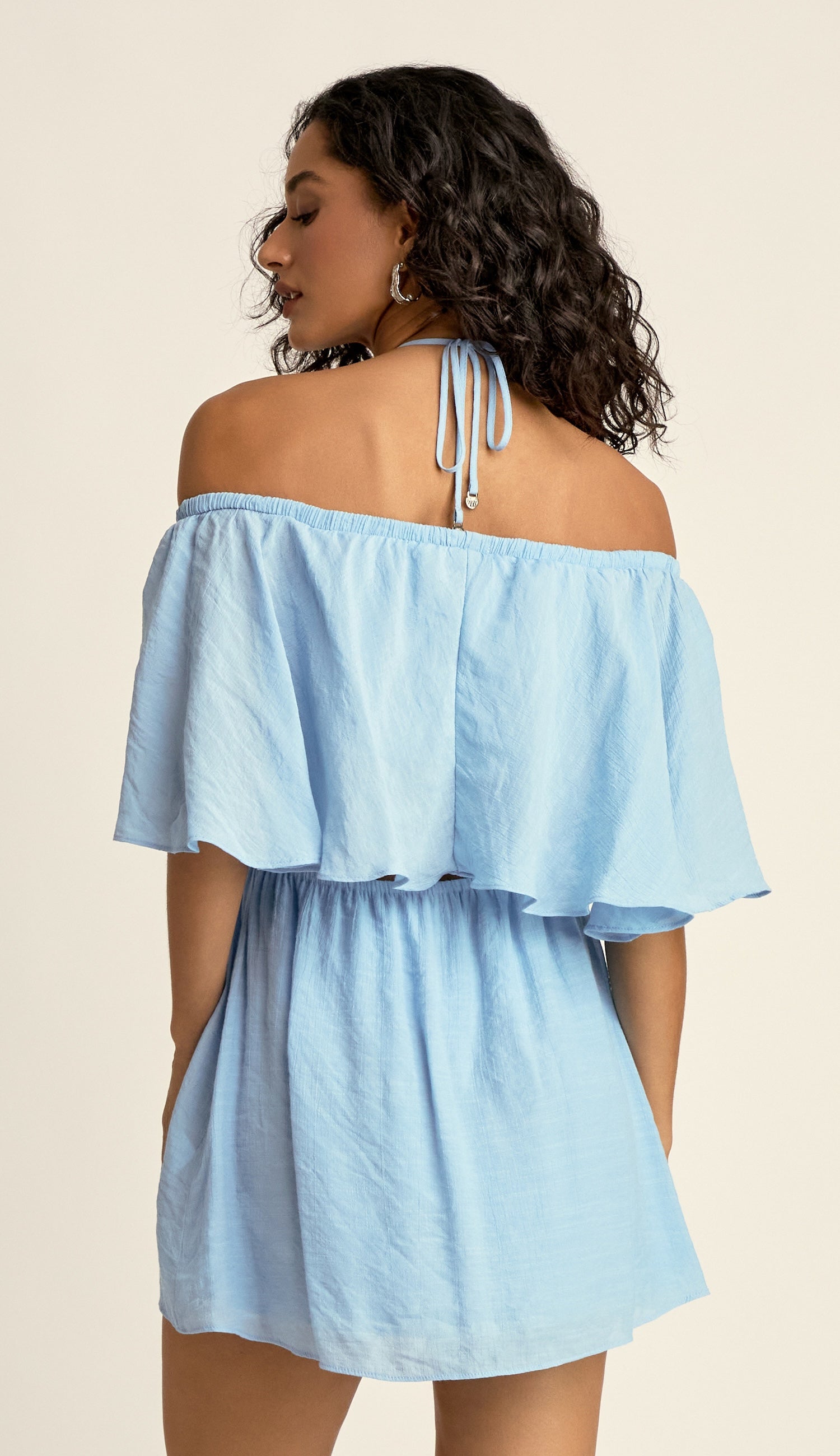 Vestido Faustina Azul