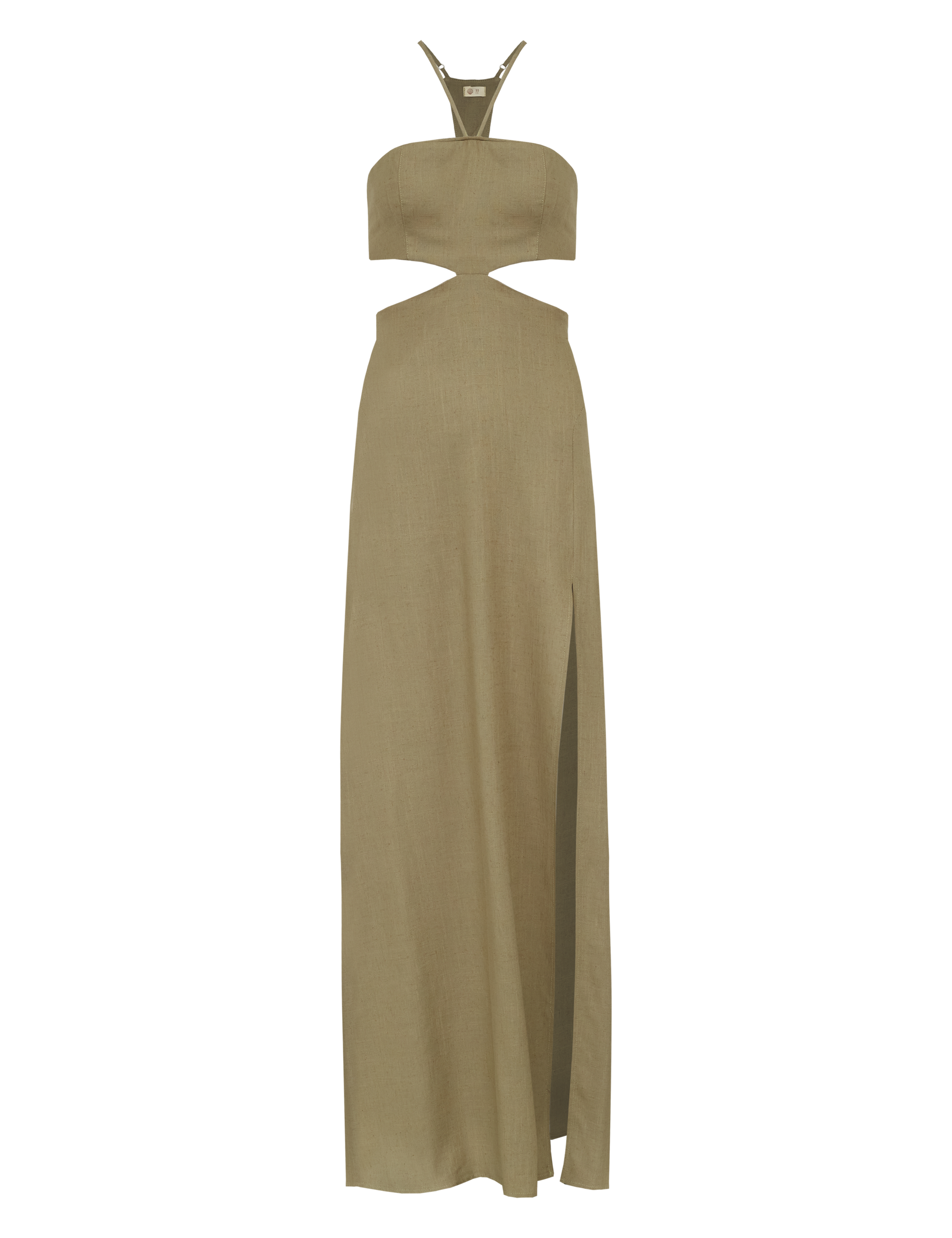 Vestido Oasis Caramelo