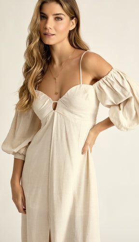 Vestido Amanda Natural