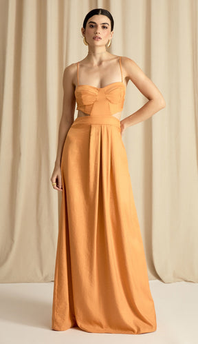 Vestido Grata Laranja