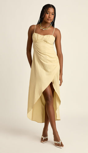 Vestido Gal Manteiga