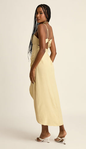 Vestido Gal Manteiga