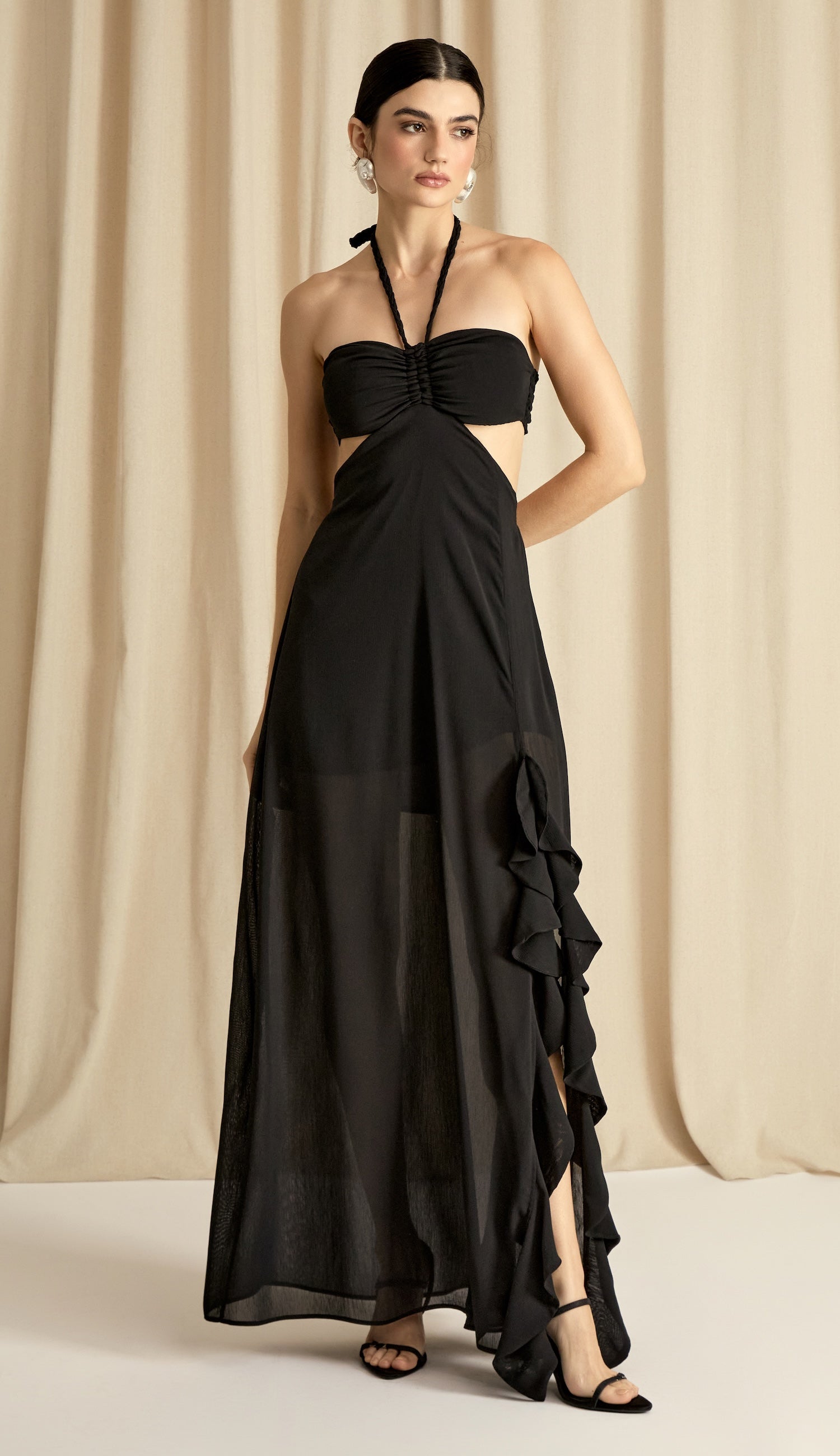 Vestido Nuria Preto