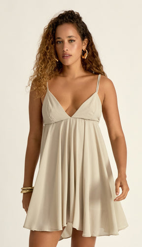 Vestido Bonita Cinza