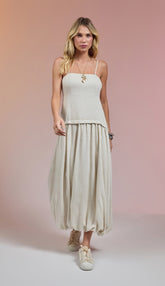 Vestido Adelle Natural