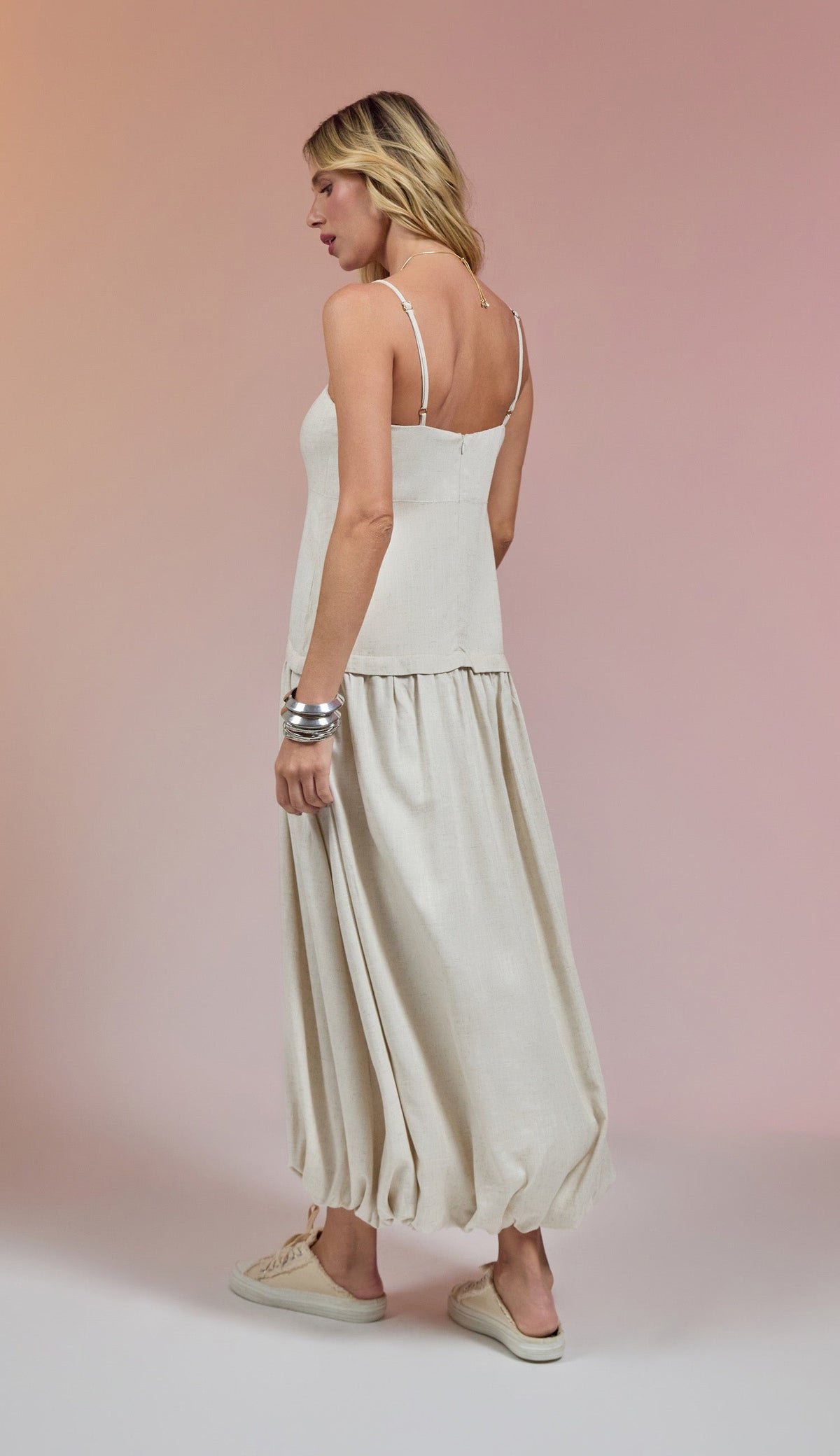 Vestido Adelle Natural