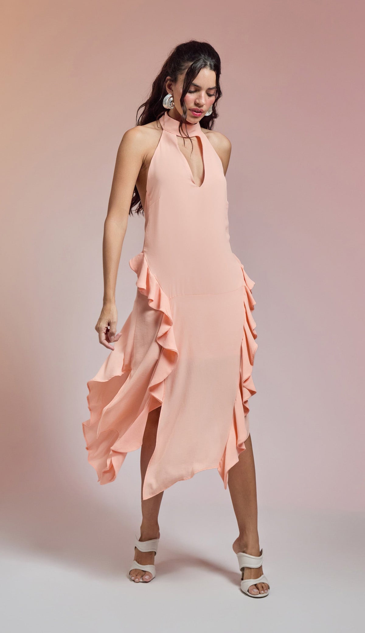 Vestido Blair Pêssego