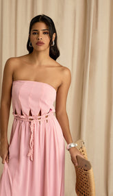 Vestido Celina Rosa