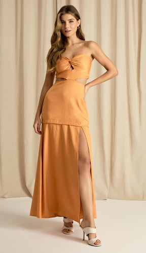 Vestido Cassiana Laranja
