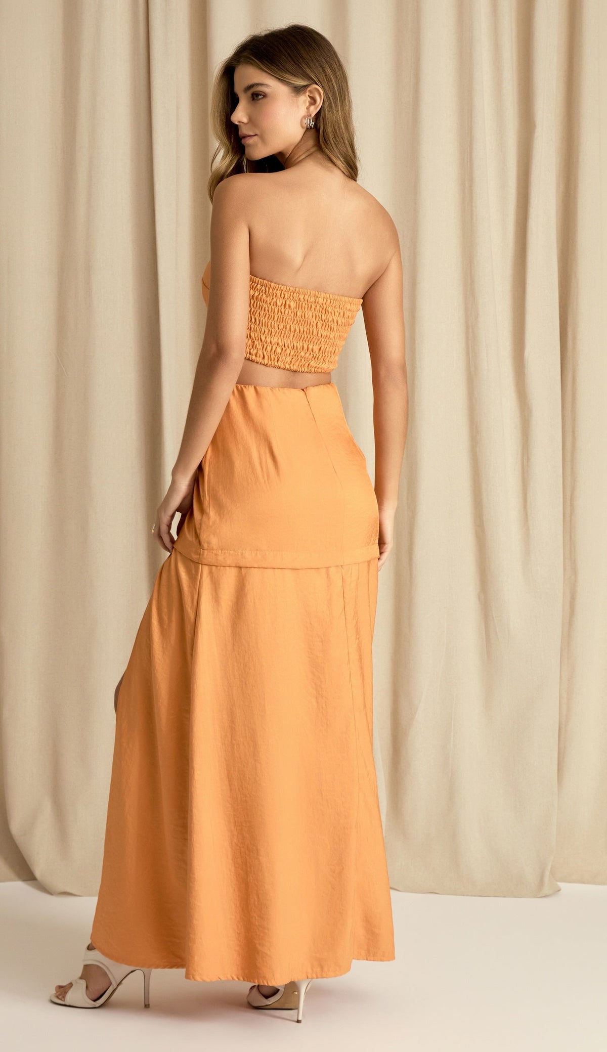 Vestido Cassiana Laranja