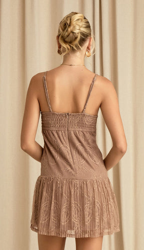 Vestido Camélia Mocha