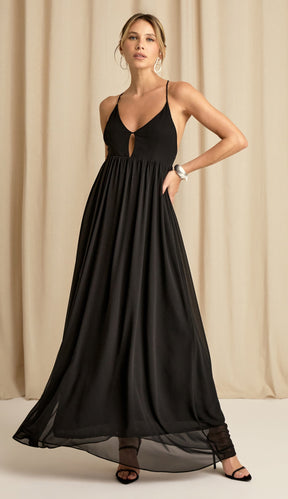 Vestido Demi Preto