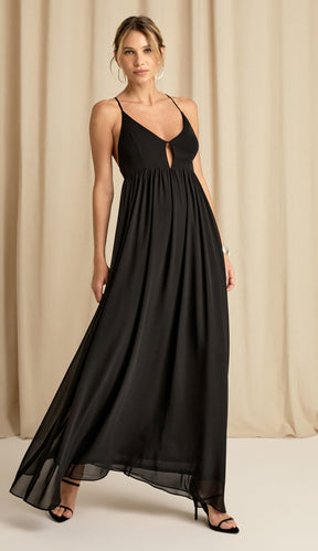 Vestido Demi Preto