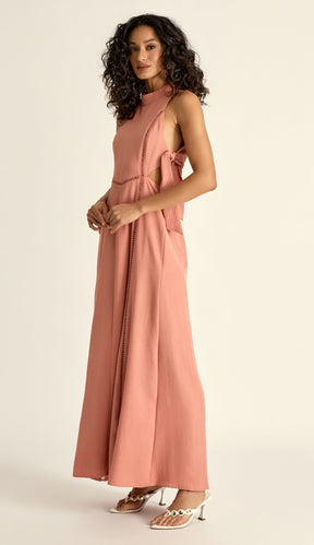 Vestido Delilah Rosê