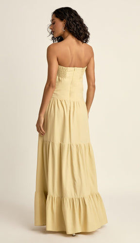 Vestido Daiane Manteiga