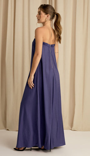 Vestido Eduarda Azul