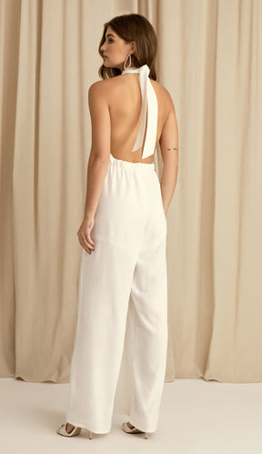 Macacão Augusta Off White