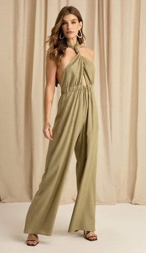 Macacão Augusta Verde