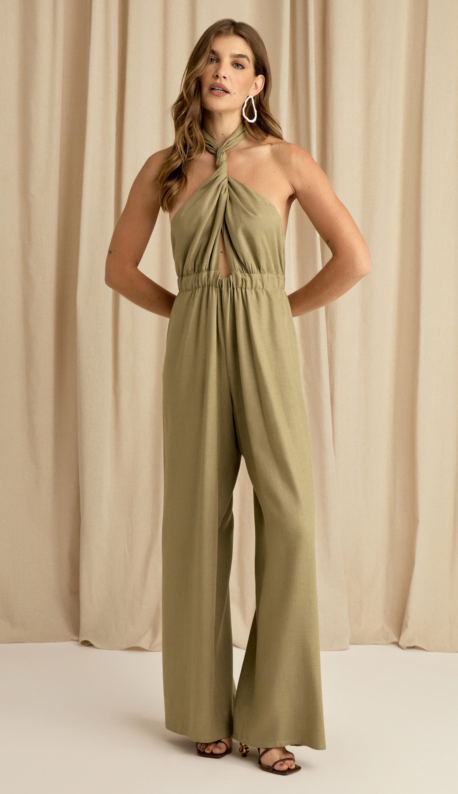 Macacão Augusta Verde