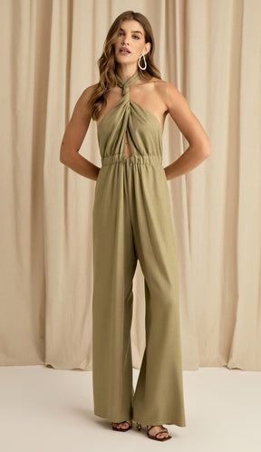 Macacão Augusta Verde