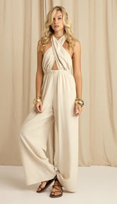 Macacão Augusta Natural