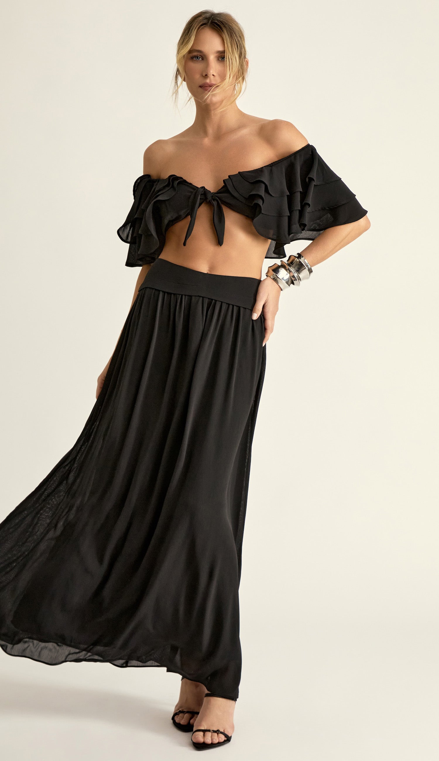 Conjunto Barcelona Preto