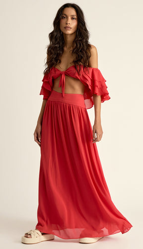 Conjunto Barcelona Cereja