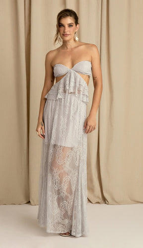 Conjunto Courtney Cinza