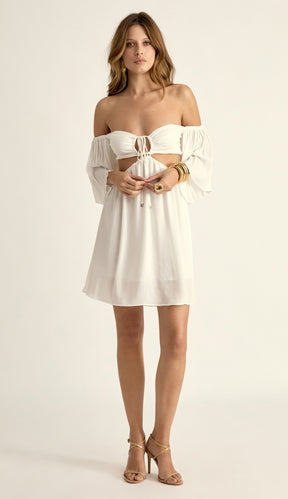 Vestido Aline Off White